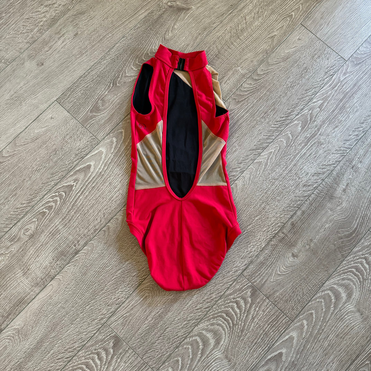 Five Dancewear, Edge Leotard in Red, PA Child 12/14 Dancewear Resale 3.0