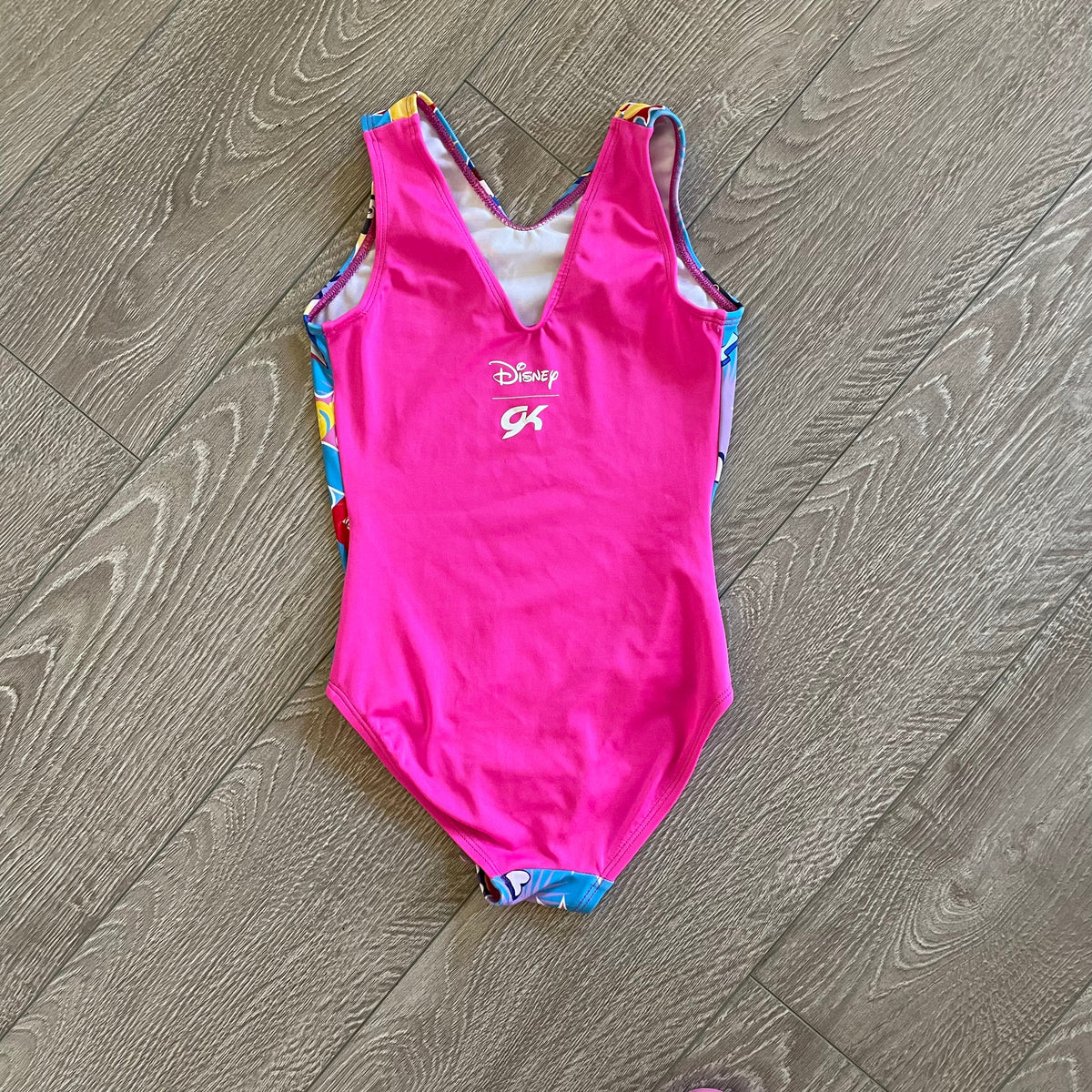 GK child popular medium Disney gymnastics leotard