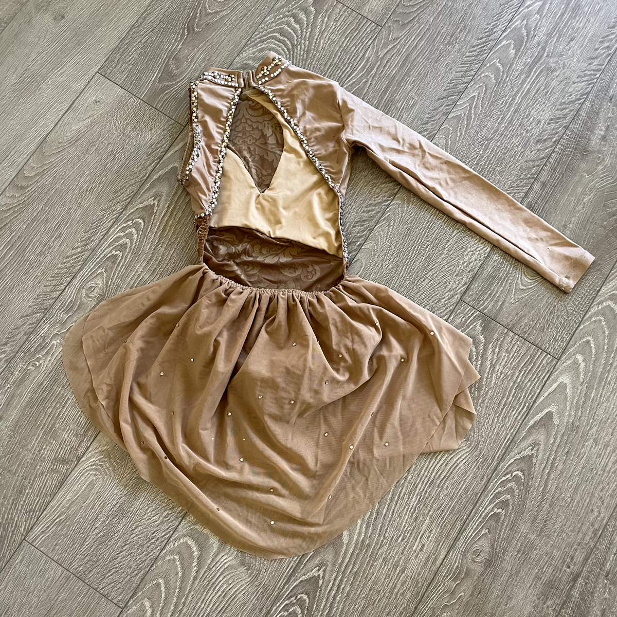 AA Dance, Semi Custom Opera Costume in Tan, CL Child 8/9