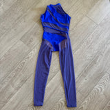 AA Dance Costumes, Sandy Unitard in Royal Blue, CM