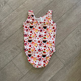 Cupcakes Candy Cane Hearts Christmas Gymnastics Leotards