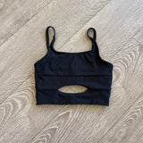 Five Dancewear, Airbrush Crop Top in Black, Activewear