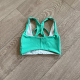 Five Dancewear, Double Down Bra in Teal Green, AXS