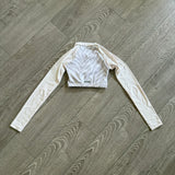 Five Dancewear, Forward Long Sleeves in White Zebra, YL 