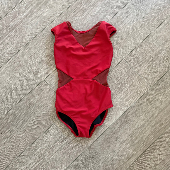 Five Dancewear, Georgia Leotard in Red, YL