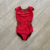 Five Dancewear, Georgia Leotard in Red, YL