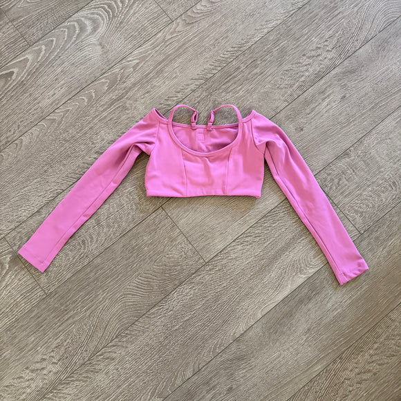 Five Dancewear, Je' Taime Bra in Pink, YL