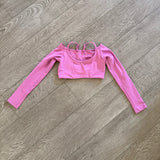 Five Dancewear, Je' Taime Bra in Pink, YL