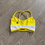 Five Dancewear, Motiv8 Bra in Yellow White, AXS