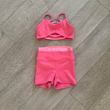 Five Dancewear, Offline Bra and Everyday Hybrid Short in Pink,
