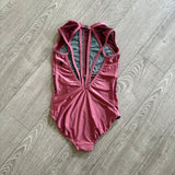 Five Dancewear, Premiere Leotard in Black Wine Red, AS