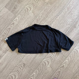 Five Dancewear, Soft Crop Top Shirt in Black, Hip Hop