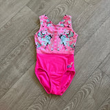 GK Elite, Breast Cancer Gymnastics Leotard in Pink, CL 