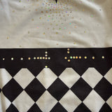 GK Elite, Jordan Chiles Black White Checkers Leotard, CM Child 7/8 - Final Sale