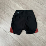 Five Dancewear, Side Mesh Biker Shorts in Black, YM Child 5/6