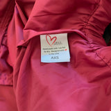 Oh La La, Crew Crop Breaker Jacket in Red, AXS Women's 0/2