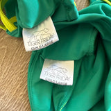 Tiger Friday, Miami Vice Crop and Shorties Set in Spring Green, CL Child 8/10