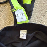 Five Dancewear, Motiv8 Bra and PCH Short in Black and Yellow, YXL Child 10 - Final Sale