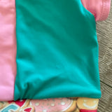 Gemma Belle, Christmas Gingerbread Cookies Pink and Teal Set, Child 6 - Final Sale