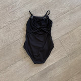 Bloch, Mesh Detail Gem Leotard in Black, Child 7/8 - Final Sale