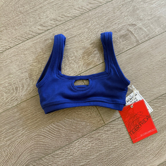 Tiger Friday, Hope Crop Top in Indigo Blue, CL Child 8/10
