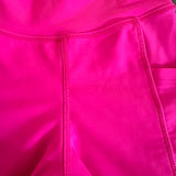 Sugar Strut, VIP Biker Shorts in Hot Pink, YS Child 6/7 - Final Sale