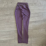 Five Dancewear, Ribbed Top Leggings in Lavender Purple, Child 10/12 - Final Sale