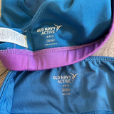 Old Navy, Ombre Bra and Leggings Set in Blue and Pink, CS 6/7