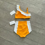 Jo+Jax, Sweet Top and Sweet Trunks Set in Tangerine, YXL Child 12/14