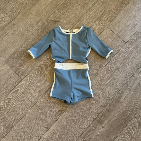 Tiger Friday, Broadway Jumpsuit in Blue Dew, CM 6/7 - Final Sale