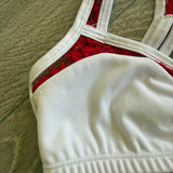 Tiger Friday, Ozzie Crop Top in Cherry Ice Red White, CL Child 8/10 - Final Sale