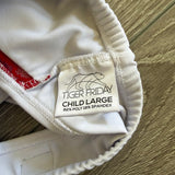 Tiger Friday, Ozzie Crop Top in Cherry Ice Red White, CL Child 8/10 - Final Sale