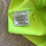 Tiger Friday, Hot Cross Shorties in Fiji Neon Green, CXL Child 10/12 - Final Sale