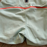 Five Dancewear, Icon Bra and Shorts Set in Sky Blue and Orange, YL Child 7/8 - Final Sale