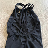 Five Dancewear, Unique Back Leotard in Black, Child 6/7 - Final Sale