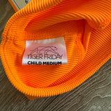 Tiger Friday, Ruth Shorties in Monarch Orange, CM Child 6/8