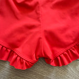 Tiger Friday, Filly Bootie Shorts in Cherry Red, CM Child 6/8 - Final Sale