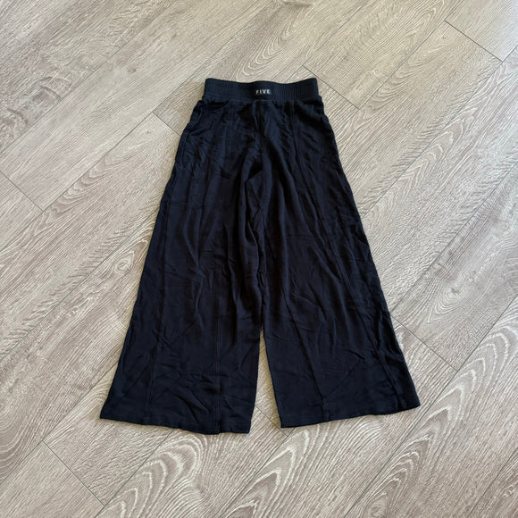 Five Dancewear, Wide Leg Pants in Black, YM Child 5/6 - Final Sale