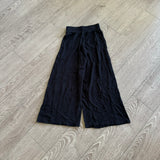 Five Dancewear, Wide Leg Pants in Black, YM Child 5/6 - Final Sale