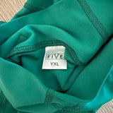 Five Dancewear, Forest Green Biker Shorts, YXL Child 10 - Final Sale