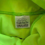 Tiger Friday, Filly Bootie Shorts in Fiji Neon Green, CL Child 8/10