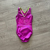 GK Elite, Radiance Fuschia Pink Gymnastics Leotard, CM Child 7/8