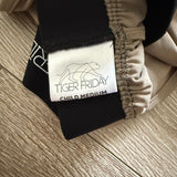 Tiger Friday, New York Logo Short in Brown Grey, CM Child 6/8 - Final Sale