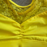 Emerald City, Lace Detail Set in Bright Yellow, Child 7/8 - Final Sale
