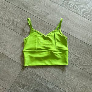 Five Dancewear, Formation Crop Top in Lime Green, PA Child 12/14