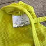 Tiger Friday, Ruth Bralette in Ribbed Yellow, CL Child 8/10 - Final Sale