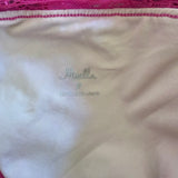 Mariia Crown, Lace Detail Leotard in Fuchsia Pink, Child 12/14- Final Sale