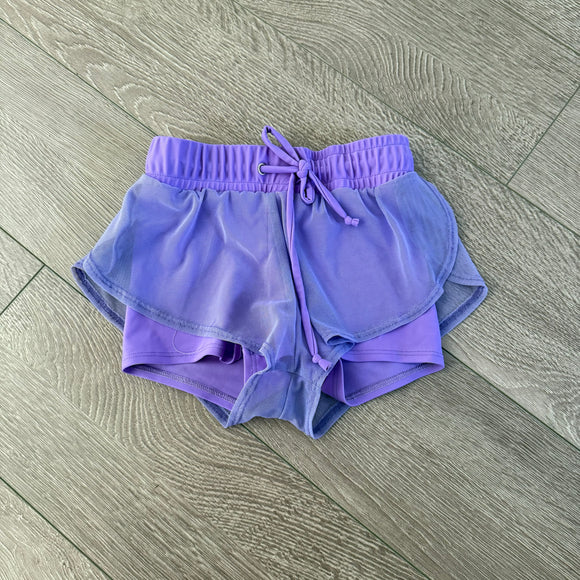 Purple Pixies, Fame Shorts in Lavender Purple, CS Child 6/7 - Final Sale