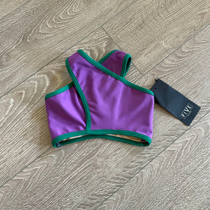 Five Dancewear, Jete Bra in Purple, YL Child 7/8