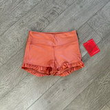 Tiger Friday, Filly Bootie Shorts in Burnt Orange, AM Women's 4/6